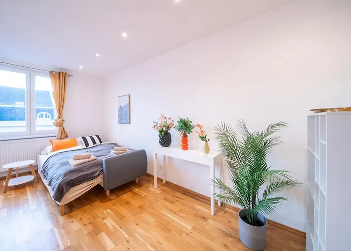 1 Bedroom, 5 Min From Hauptbahnhof, Ac, 75qm Διαμέρισμα
